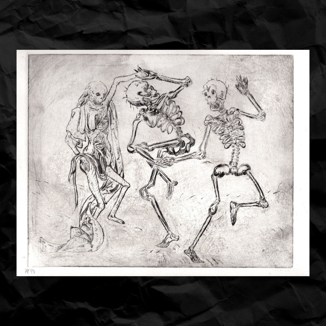DANCE MACABRE ETCHING AP