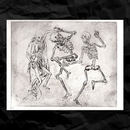 DANCE MACABRE ETCHING AP
